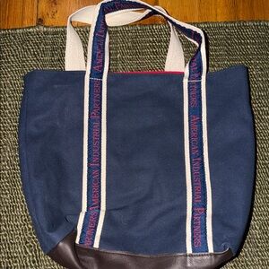 Navy Tote Bag